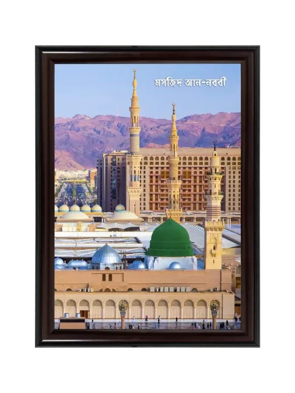 মসজিদ আন-নববী 11x16.5 inch Coffee matte Frame