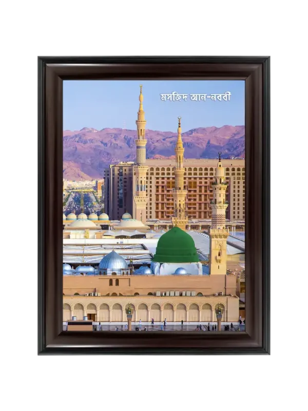 মসজিদ আন-নববী 9x13 inch Coffee matte Frame