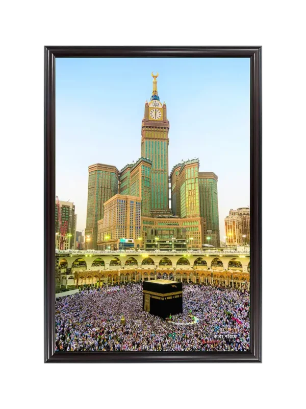 কাবা ভিউ 23x33 inch Coffee matte Frame